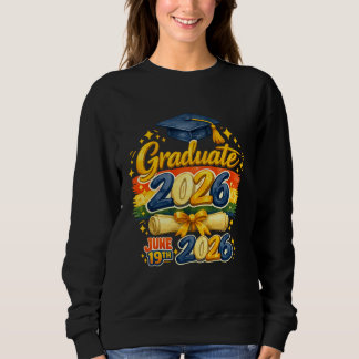 Sweatshirt Classe de finissants personnalisée 2026 Famille St