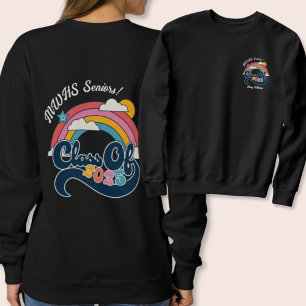 Sweatshirt Classe supérieure Retro personnalisée de Sweatshir