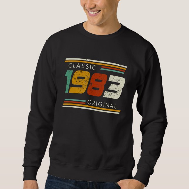 Sweatshirt Classic 1983 Original Vintage (Devant)