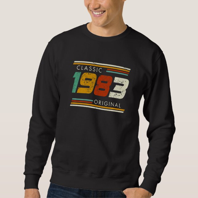 Sweatshirt Classic 1983 Original Vintage   (Devant)