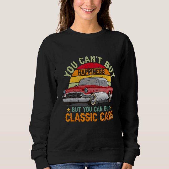 Sweatshirt Classic Car (Devant)