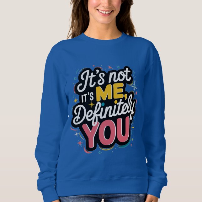 sweatshirt classique cravate. (Devant)