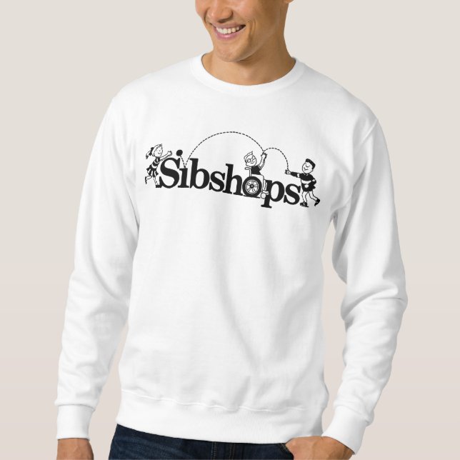 Sweatshirt Classique Logo Noir (Devant)