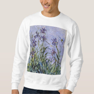Sweatshirt Claude Monet - Iris Mauves