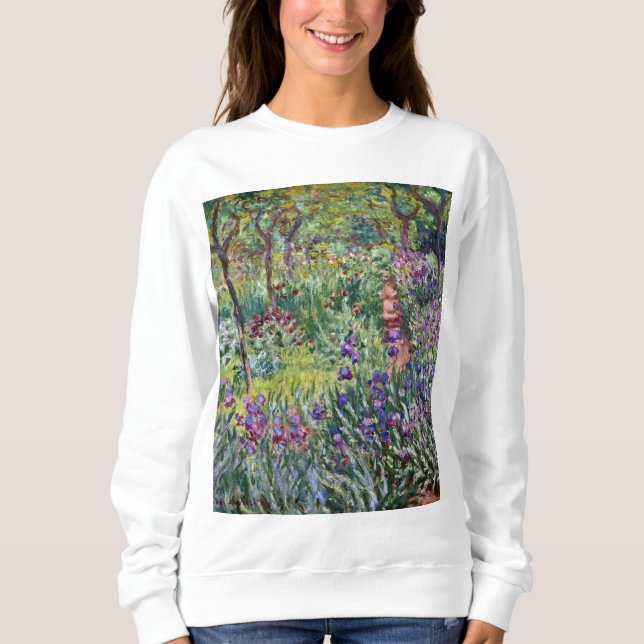 Sweatshirt Claude Monet - Le jardin de l'artiste à Giverny (Devant)