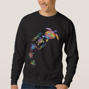 Sweatshirt Clearwater Florida Sea Turtle Lover Beach Vacances
