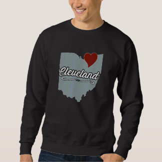 Sweatshirt CLEVELAND Ohio C ville OH Ville État États-Unis M