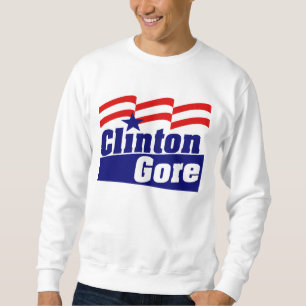 Sweatshirt Clinton Gore pour le président 1992