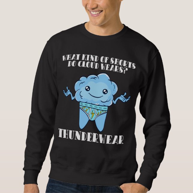 Sweatshirt Cloud Wears Thundershorts Science Foggy (Devant)