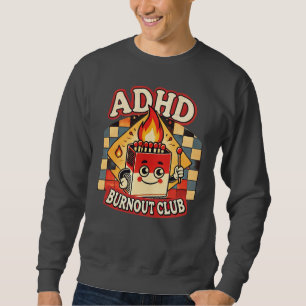 Sweatshirt club de burnout