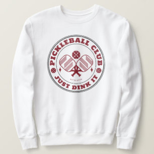 Sweatshirt Club De Picket Juste Dîner Vintage
