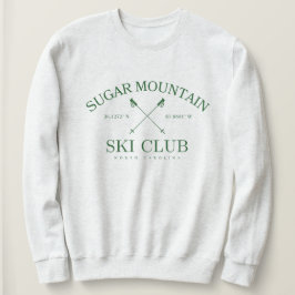 Sweatshirt Club de ski de montagne Sugar, Caroline du Nord