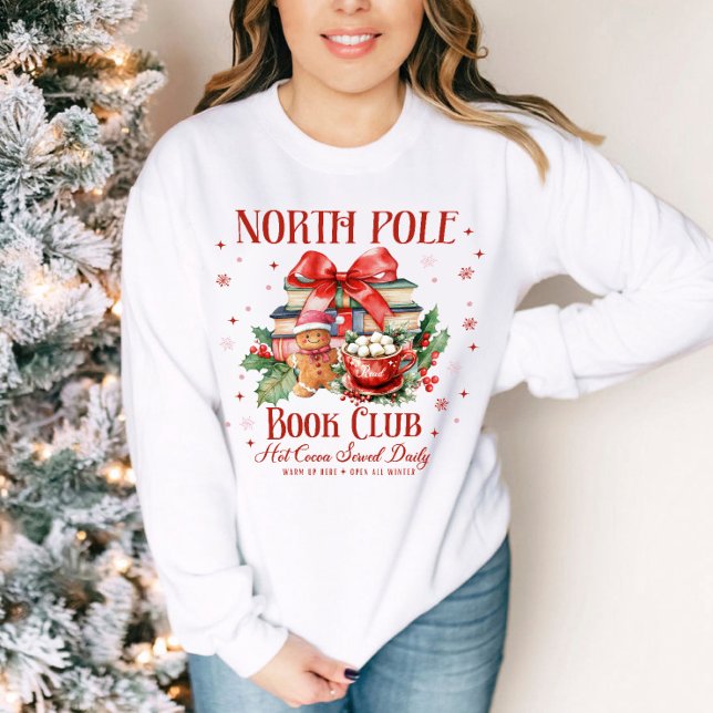 Sweatshirt Club du livre de Noël du Pôle Nord (Créateur téléchargé)