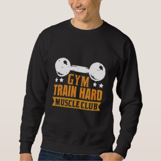 Sweatshirt Club musculaire hard du train de gym