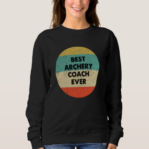 Sweatshirt Coach tir à l'arc