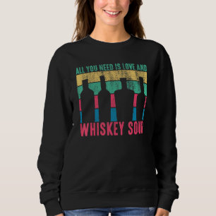 Sweatshirt Cocktail Tout Ce Dont Vous Avez Besoin Est Amour E