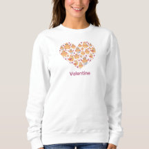 Cœur de poulette mignon pour la Saint-Valentin
