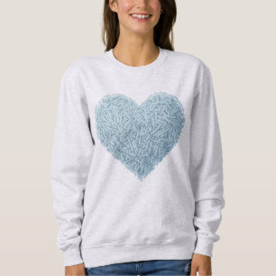Sweatshirt Coeur doux Saupoudrer bébé