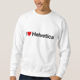 Sweatshirt Coeur I helvetica