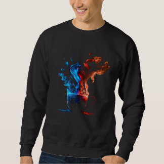 Sweatshirt Coffee Flames Frahling Coffee Cup Cafe