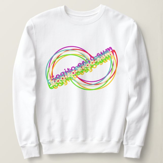 Sweatshirt Cogito, ergo sum Art (Design devant)