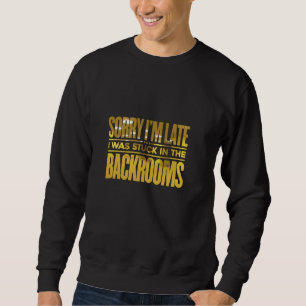 Sweatshirt Coincé dans les salons d'arrière-plan Analogique H