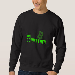 Sweatshirt Coinfather Bitcoin Crypto pièce monnaie Cryptomonn