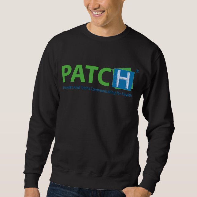 Sweatshirt Col ras du cou PATCH (Devant)