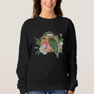Sweatshirt Colibri Et Oiseau Fleur Observateur Colibri