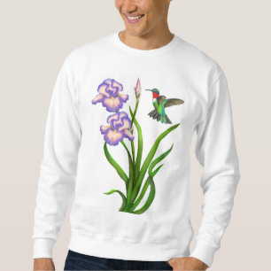 Sweatshirt Colibri Throated rouge masculin sur la chemise