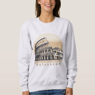 Sweatshirt Colisée Rome Italie Europe