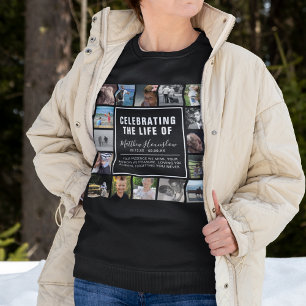 Sweatshirt Collage D'Image Moderne En Mémoire D'Amour