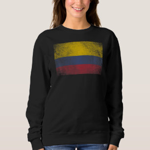 Sweatshirt Colombie Colombienne Flag Pride Pays Accueil Match
