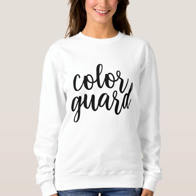 Sweatshirt Color Guard personnalisable (Devant)