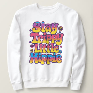 Sweatshirt Coloré Psychedélique Reste Hippie Dingo