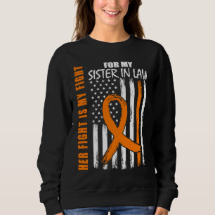 Sweatshirt Combat de famille MS Belle-sœur Sclérose en plaque