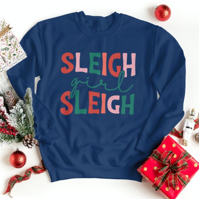 Sweatshirt Comfort Festive Sleigh Girl (Créateur téléchargé)