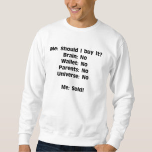 Sweatshirt "Comical Decision" - Vibe Universell