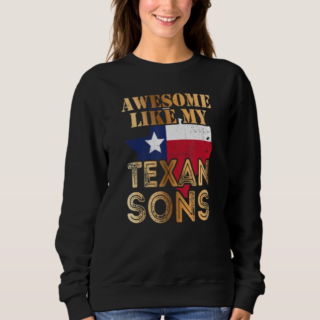 Sweatshirt Comme Mes Fils Texans (Devant)