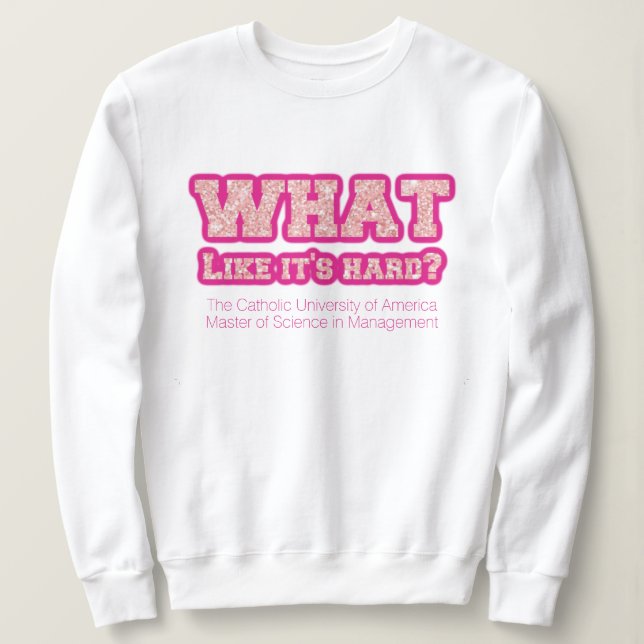 Sweatshirt Comme si c'était de l'école primaire (Design devant)