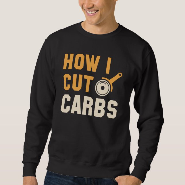 Sweatshirt Comment couper les cartons (Devant)