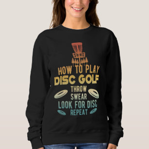 Sweatshirt Comment jouer au disc golf Disc Golf