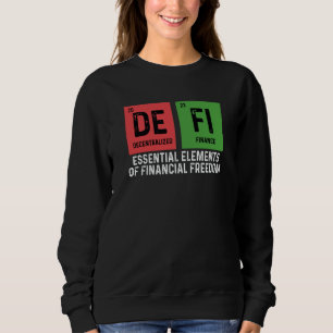 Sweatshirt Commerçant de crypto-monnaie Finance décentralisée