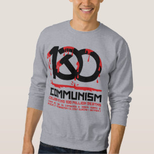 Sweatshirt Communisme, célébrant 100 millions de morts