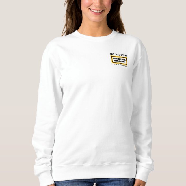 Sweatshirt COMOCOU COLUMBIA, MISSOURI (COU) b-lc2 (Devant)