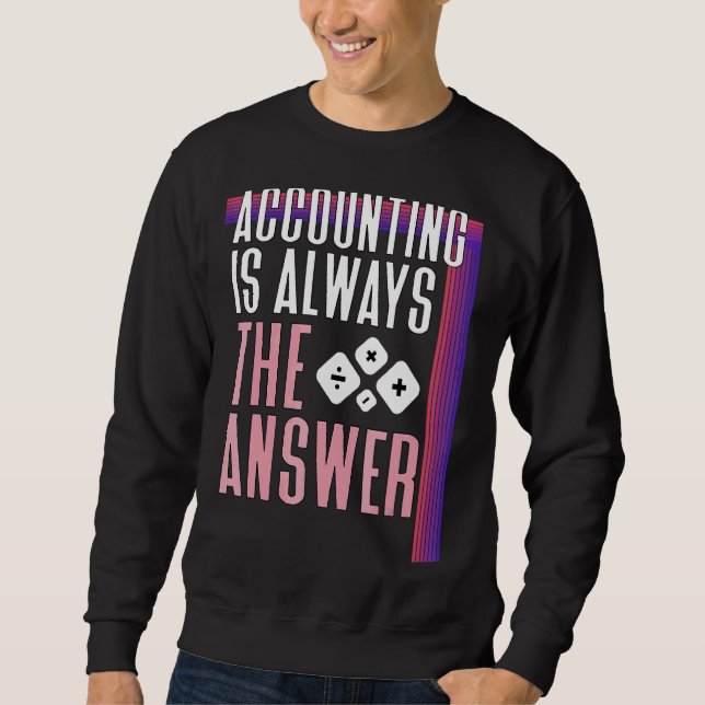 Sweatshirt Comptable pour femmes Comptable Cool Comptable 2 (Devant)