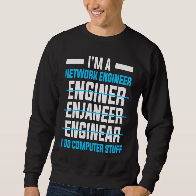 Sweatshirt Computer Network Engineering Network Engineer (Devant)