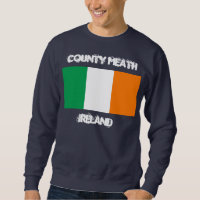 Comté de Meath, Irlande avec drapeau irlandais