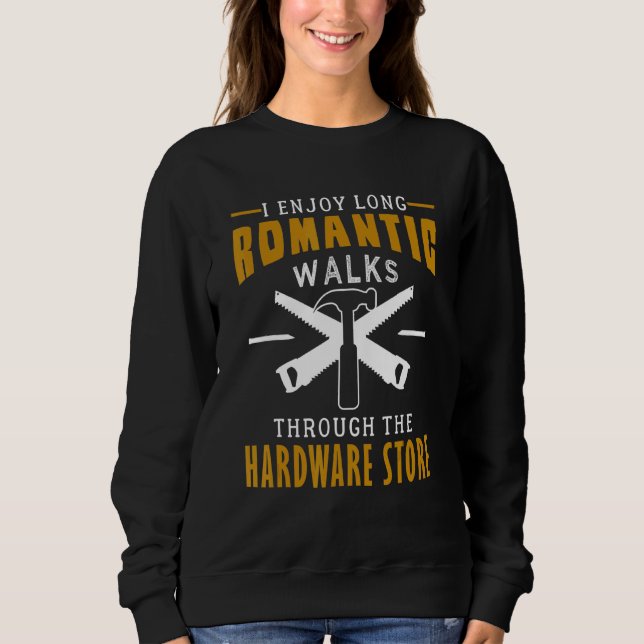 Sweatshirt Conception De Carpentrage Pour Outils De Menuiseri (Devant)