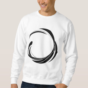 Sweatshirt Conception de cercle en spirale abstrait – œuvre d